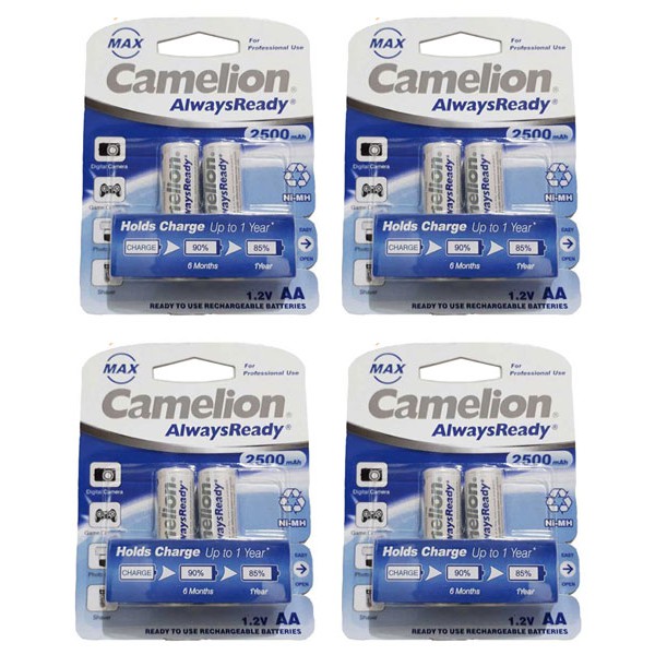 Pin Sạc Camelion AA 2500mAh