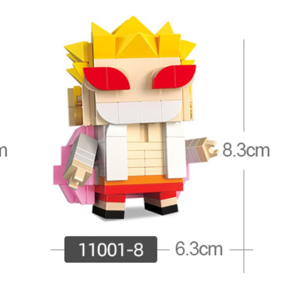 Đồ Chơi Lắp ghép Lego One Piece Nhân Vật Luffy Zoro Sanji Ace Sabo Brook