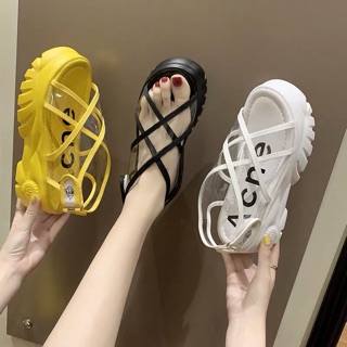 Dép quai hậu quai trong đế bánh mì sz 35-39 kèm ảnh thật