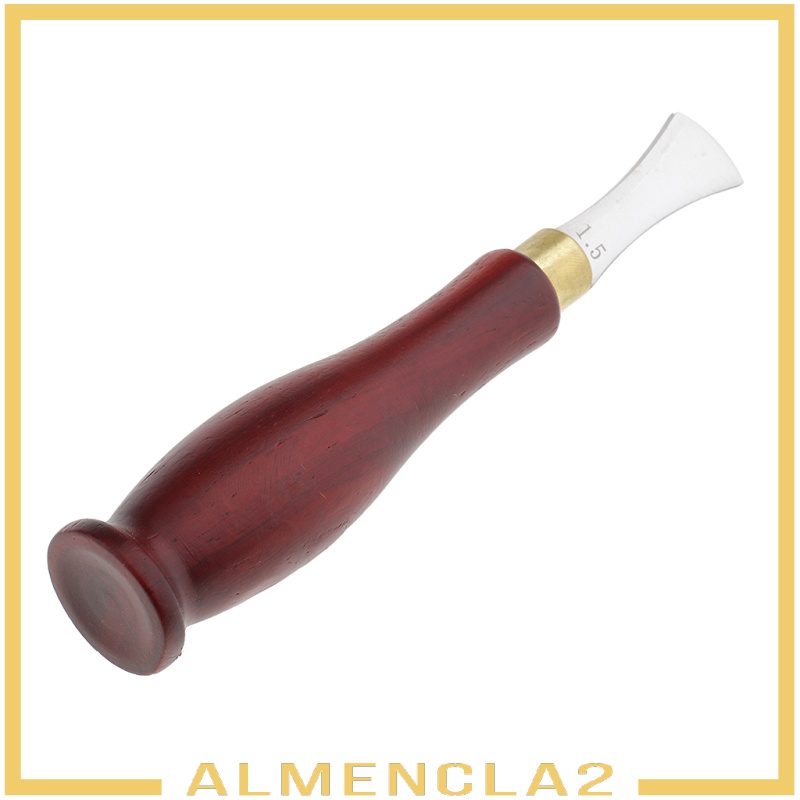 [ALMENCLA2] Leather Edge Creaser Stainless Steel Press Line Leather Craft Tools 1mm