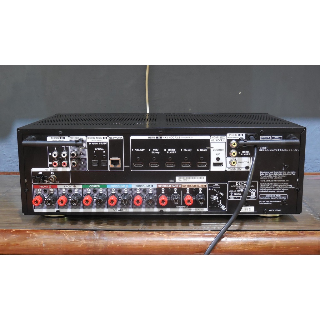 Âmply DENON AVR-X1200W