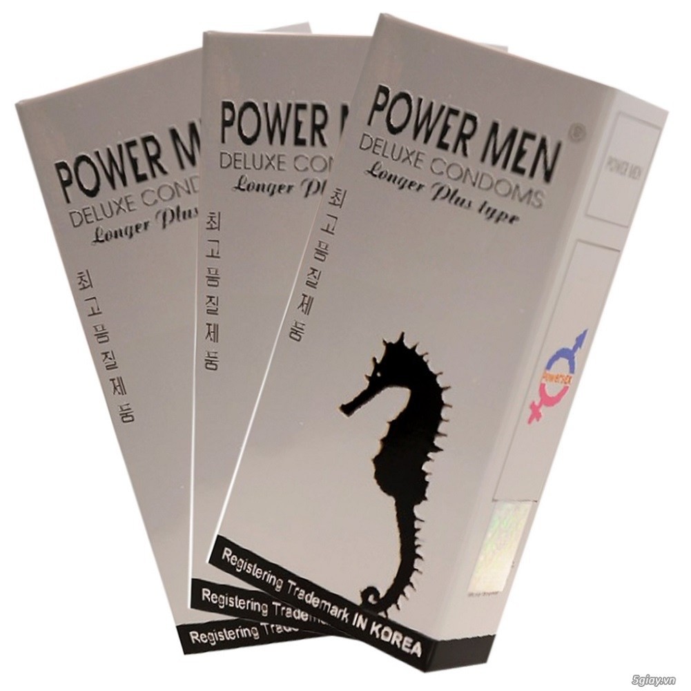 Bao Cao Su Power Men Longer Plus Type Chống Xuất Tinh Sớm (12 Chiếc/ Hộp)