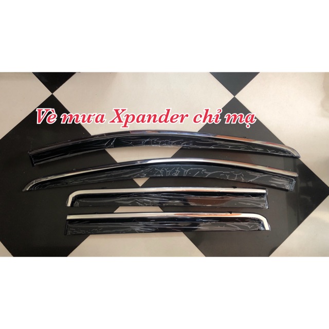 Vè che mưa Xpander chỉ inox.
