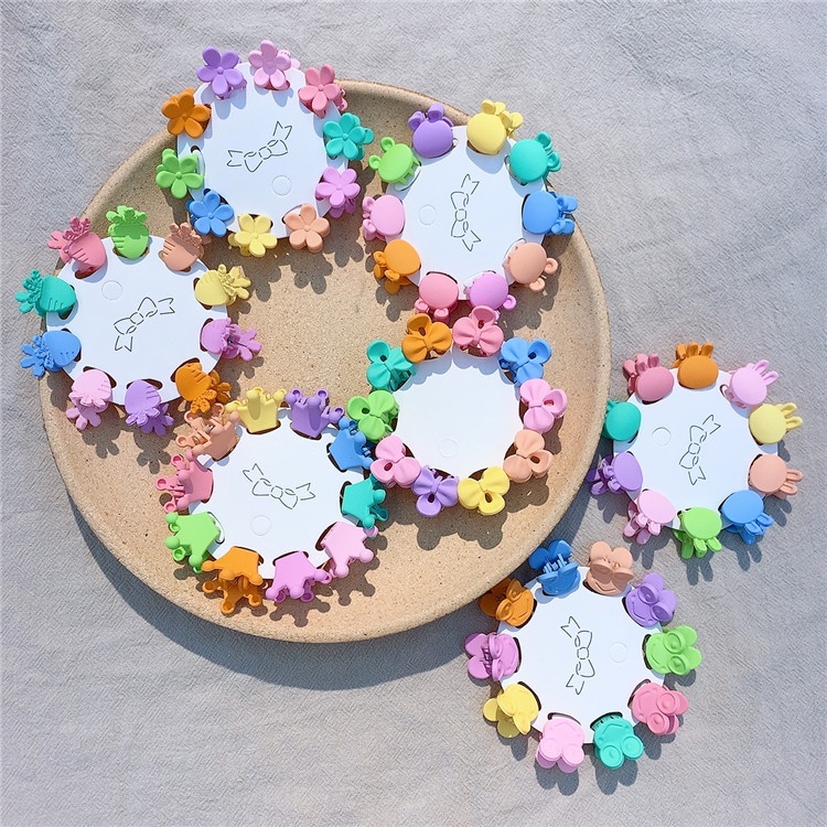 Kẹp Tóc mini Kiểu Công Chúa Màu Kẹo Dễ Thương Thời Trang 2022 Cho Bé Gái