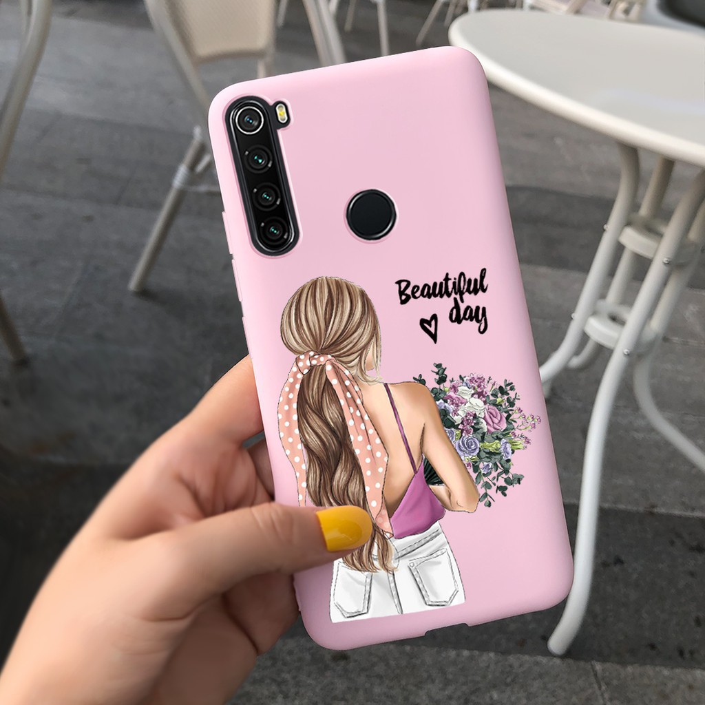 CANDY LADY Ốp Lưng Điện Thoại Kiểu Dáng Thời Trang Dành Cho Xiaomi Redmi Note 8 / 8t / 8 Pro