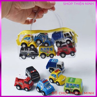 Set 6 ô tô đồ chơi cho bé