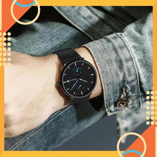 Đồng hồ nam - đồng hồ thời trang nam pagini pa9966 dây titanium cao cấp - bảo hành 2 năm
