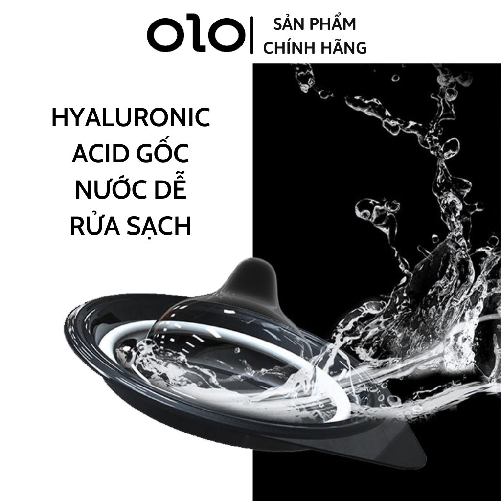 Bao cao su 0.01 OLO xanh, bao cao su siêu mỏng 0.01mm, kéo dài thời gian, mát lạnh bạc hà 10 bao