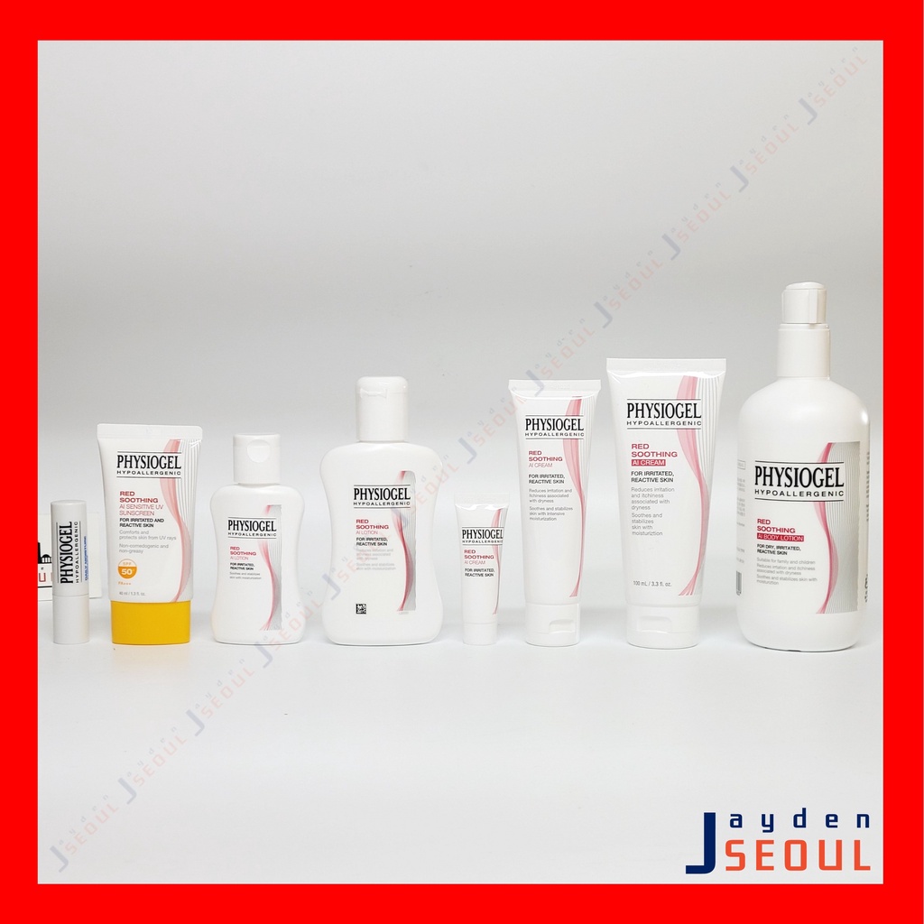 [Physiogel] Lotion dưỡng da mềm mịn màu đỏ AI (200ml)