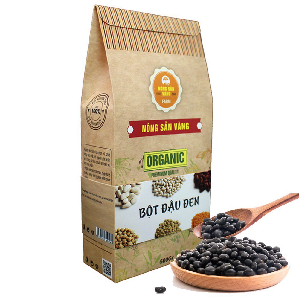 Bột Đậu Đen Làm Đẹp 500gr - Nông Sản Vàng