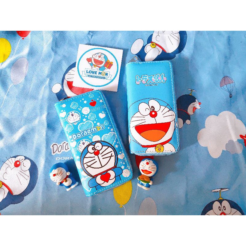 BÓP ĐỰNG TIỀN LOẠI LỚN DORAEMON SIÊU ĐÁNG YÊU