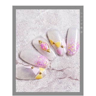 [Hàng mới về] Set 28 phụ kiện đính móng trang trí nhiều mẫu mã