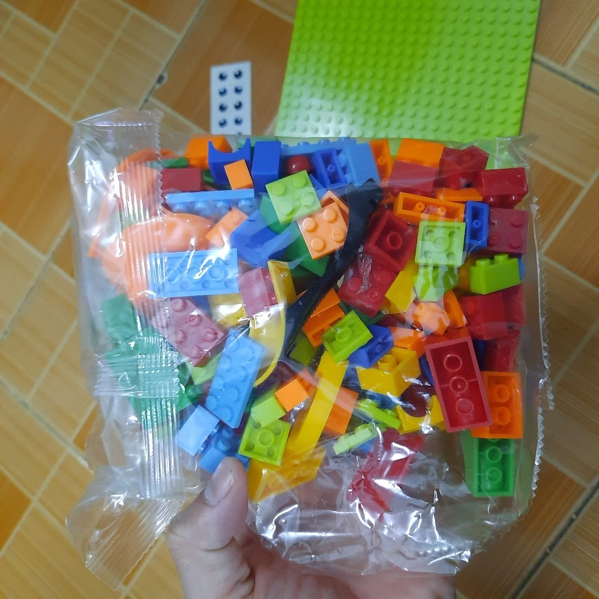 Mô hình tháp lăn bi gồm 165 chi tiết / 61 chi tiết đồ chơi trẻ em bằng nhựa cao cấp