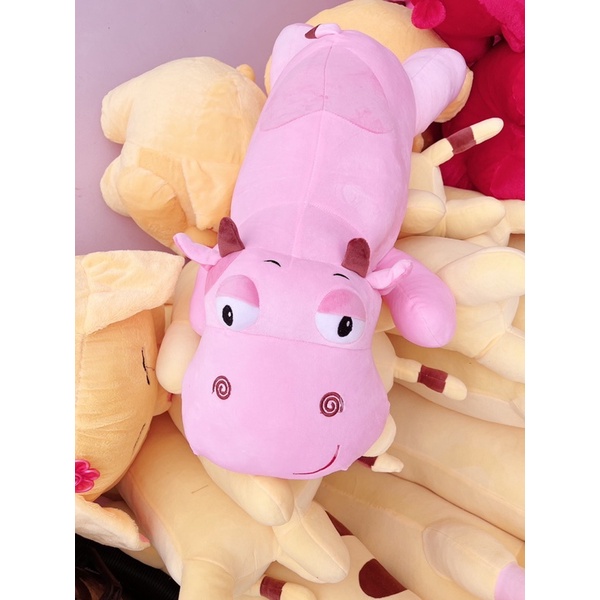 Thú bông Bò lười lưng tim mắt lồi