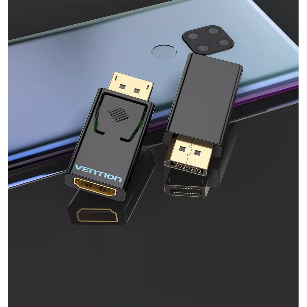 Jack chuyển Displayport sang HDMI chất lượng Full HD Vention