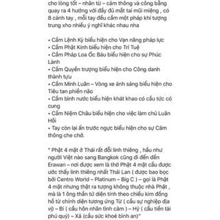 Thần Tứ Diện May Mắn Thái Lan