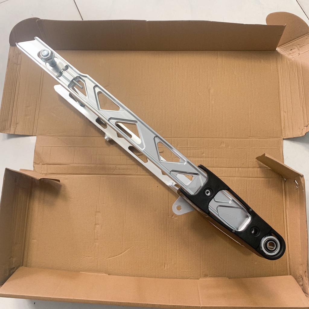 GẤP PHAY CNC như ZIN Exciter 150 (Ex150), Cứng Cáp Chắc Chắn, Màu Trắng CNC sáng bóng, đẹp, lên xe cực chất