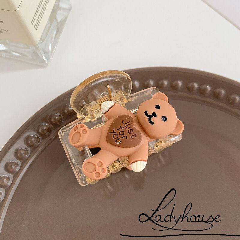 LD-Cute Cartoon Animal Hair Clip High Ponytail Anti-Collapse Mini Ponytail Clip Fashionable Hair Styling Tool Hair