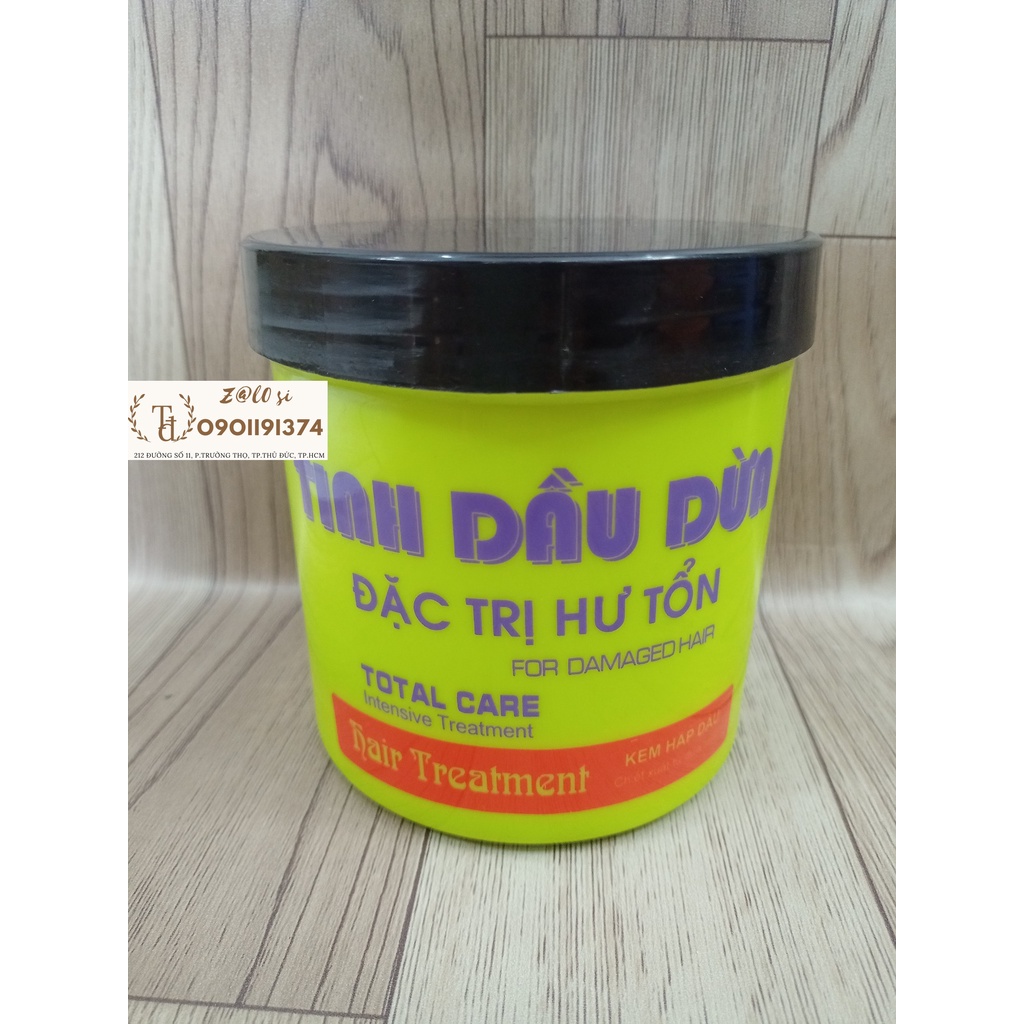 Hấp tinh dầu dừa xanh Đức Anh 1000ml