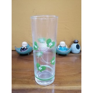 Ly cafe đá có hoa văn