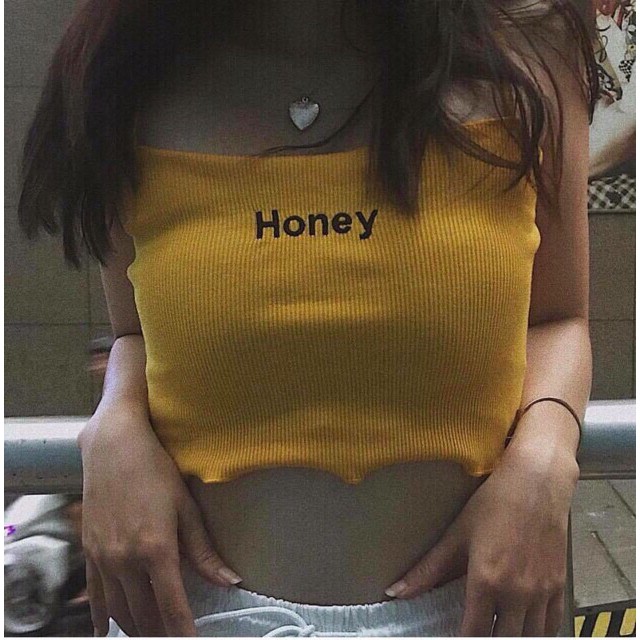 Áo 2 Dây Croptop Honey [Sp Bán Chạy Năm 2021] - - Shopee Mall Thời Trang Nữ