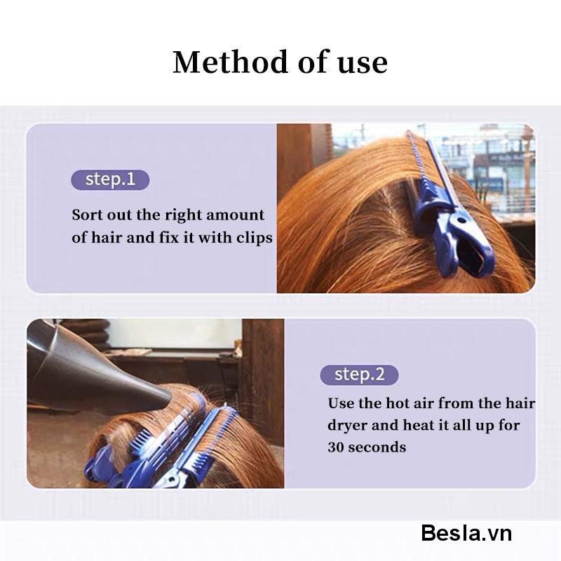 🍓Kẹp phồng chân tóc, lô cuốn tự dính tóc chỉ 7k LC1 tạo độ bồng bềnh cho tóc Hàn Quốc lô cuốn tóc mái bay