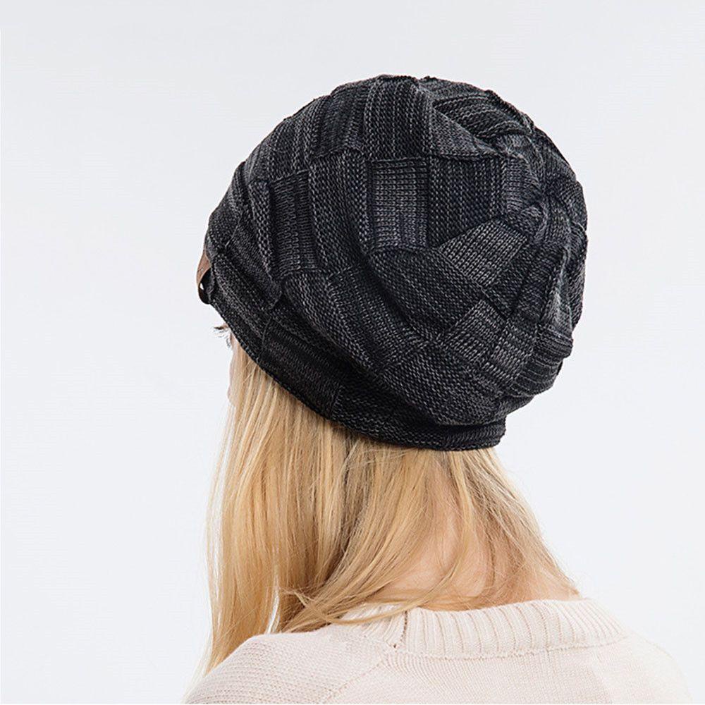 Mũ Len Dày Dặn Giữ Ấm Cho Nữ