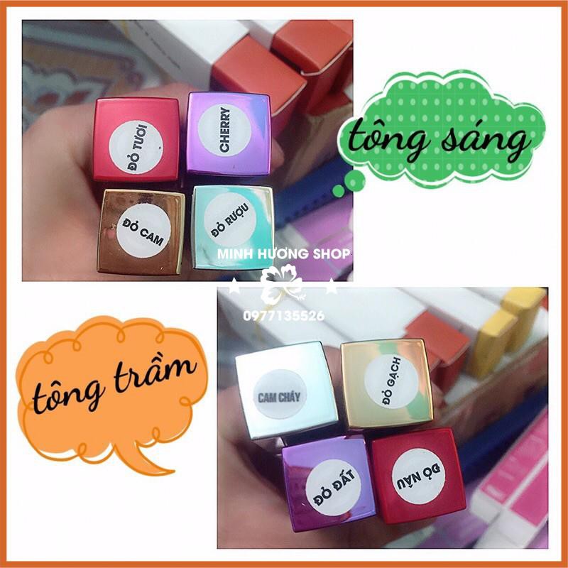 [Mua 3son sỉ 20K ] Son nắp xanh HandMAde lỳ đẹp ,mềm môi , kháng nước | BigBuy360 - bigbuy360.vn