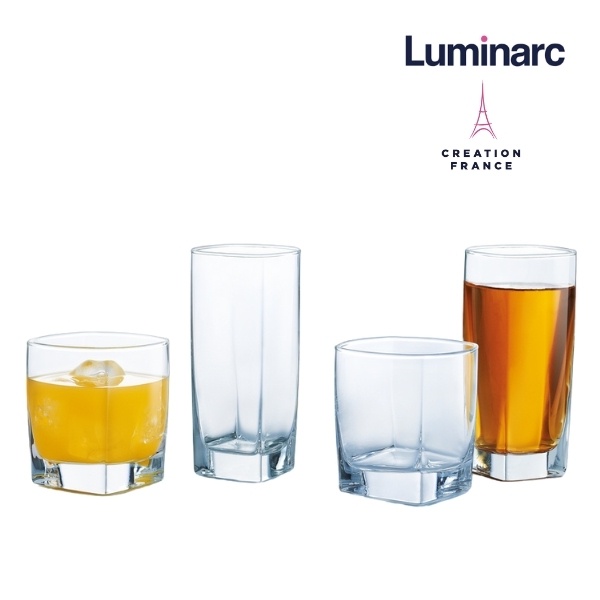 Bộ 6 Ly Thấp Thuỷ Tinh Luminarc Sterling 300ml- LUSTG2564