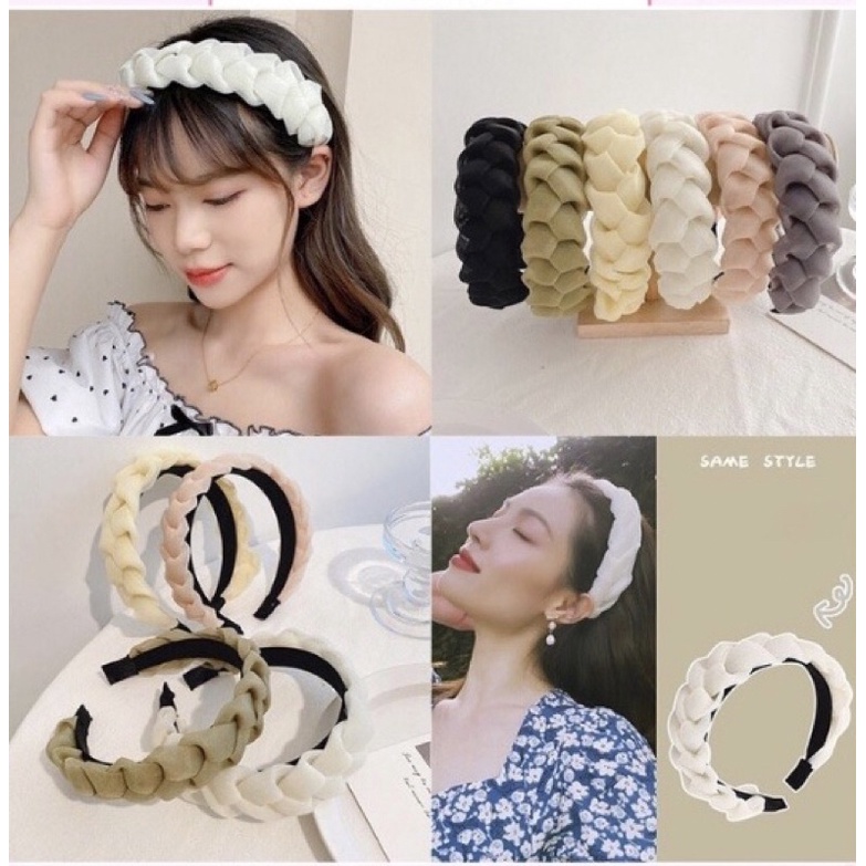 Bờm tóc, cài tóc voan trơn