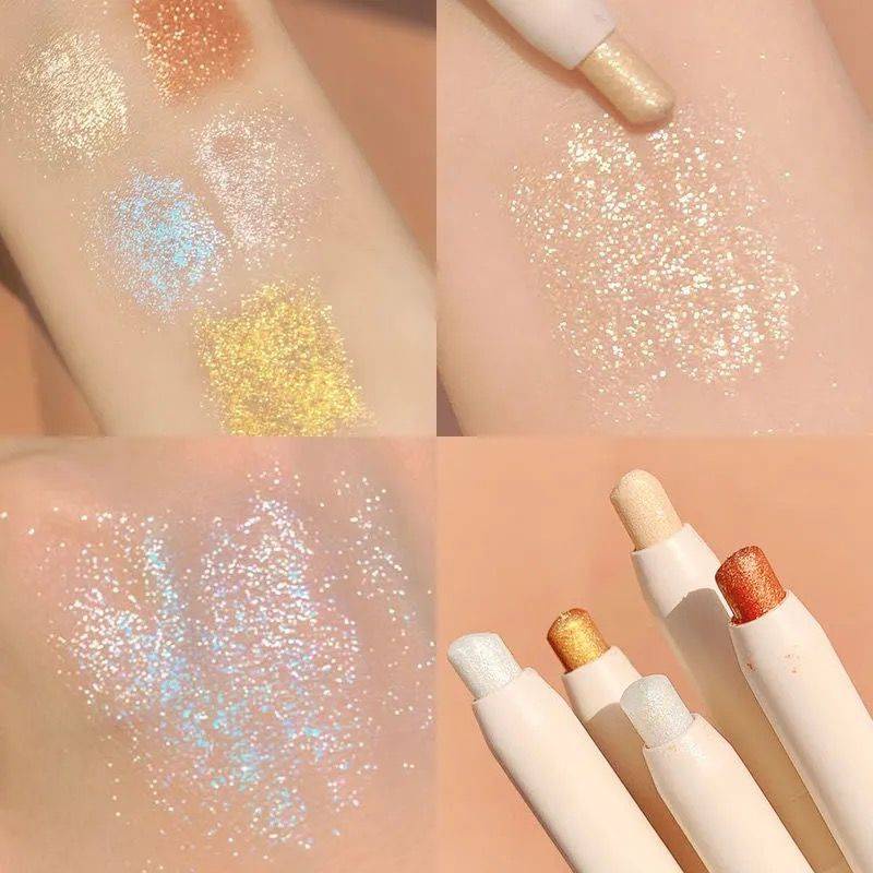 [Hàng mới về] Bút Kẻ Mắt Bắt Sáng Màu Kim Cương Lấp Lánh Độc Đáo Lâu Trôi Chống Thấm Nước Tiện Dụng