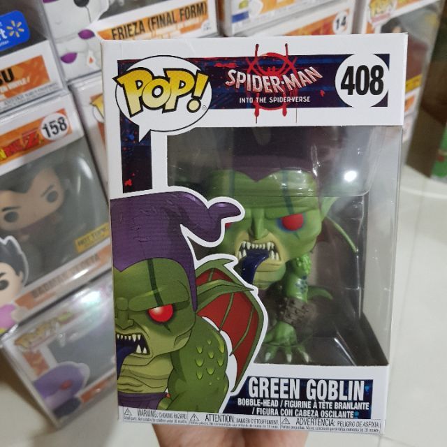 Đồ chơi mô hình funko pop 408 Green Goblin (Into the Spider-Verse) - Marvel