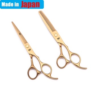 Bộ kéo cắt tóc và tỉa tóc thép không gỉ japan