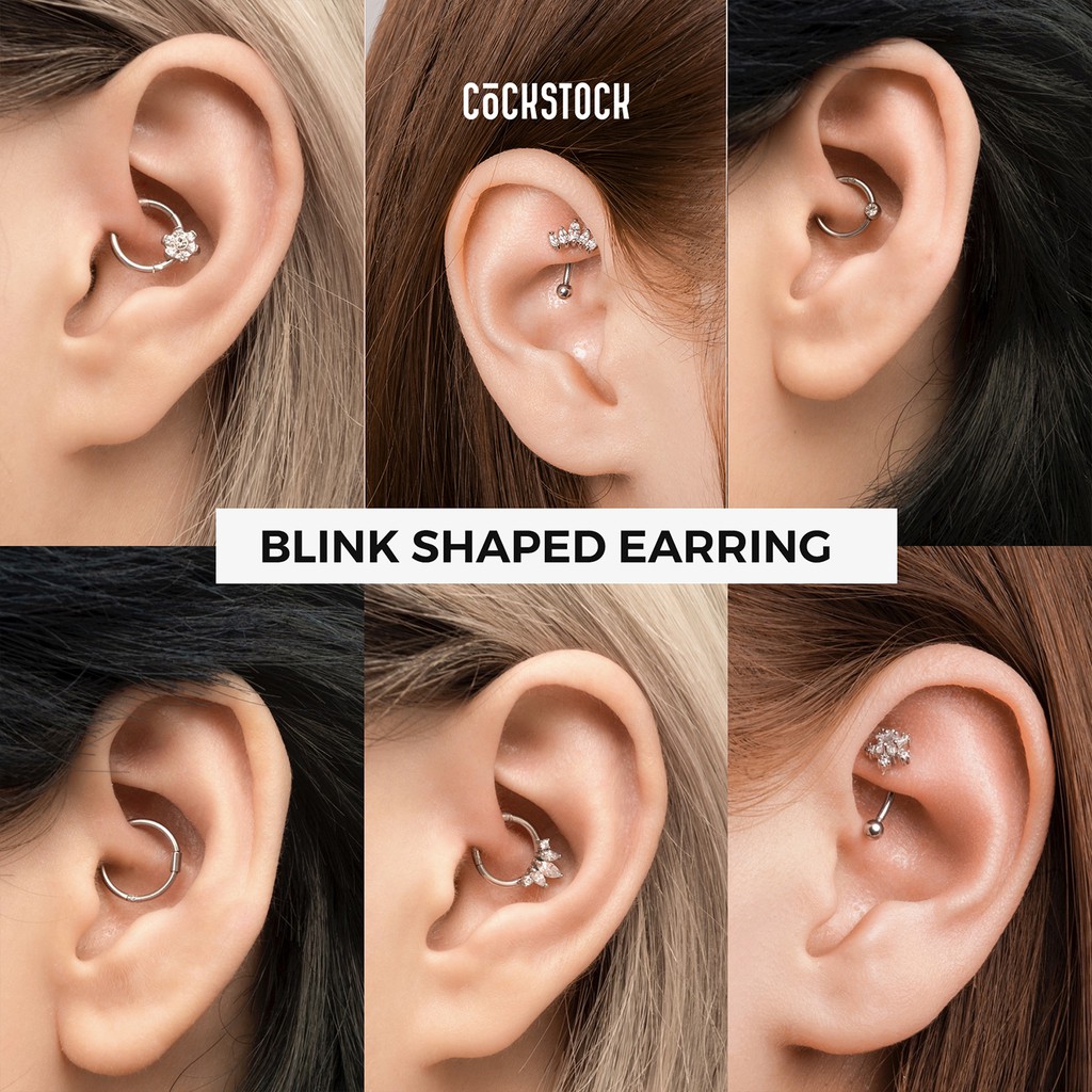 Khuyên tai đá lấp lánh