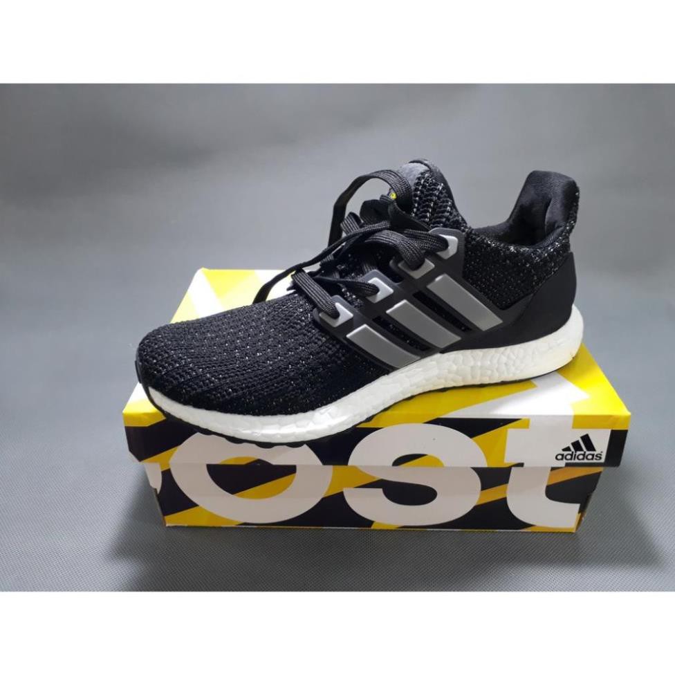 11.11 [FREESHIP - SẴN] Giày Sneaker Nam Ultra Boost Black and White Hàng Sẵn ! HOT