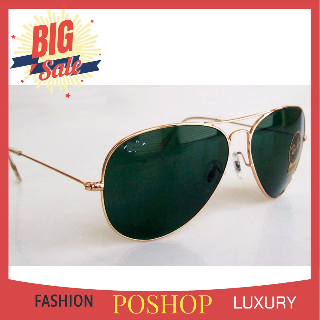 MẮT KÍNH MÁT NAM NỮ Kính râm Poshop FULLBOX HÃNG 3026 TRÒNG THỦY TINH CAO CẤP THỜI TRANG TREND | BigBuy360 - bigbuy360.vn