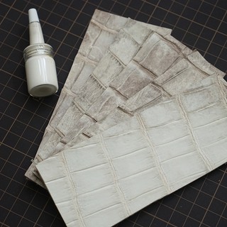 Phôi Dây Đồng Hồ Cá Sấu Bạch Tạng, Phụ Kiện Đồ Da Handmade