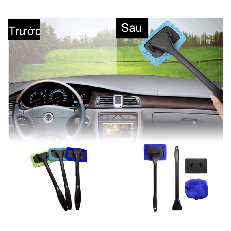 Dụng cụ lau kính xe hơi,vệ sinh đa năng-XM_STORE