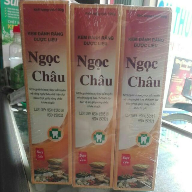 Kem đánh răng Ngọc Châu - ngừa nhiệt miệng, viêm chân răng