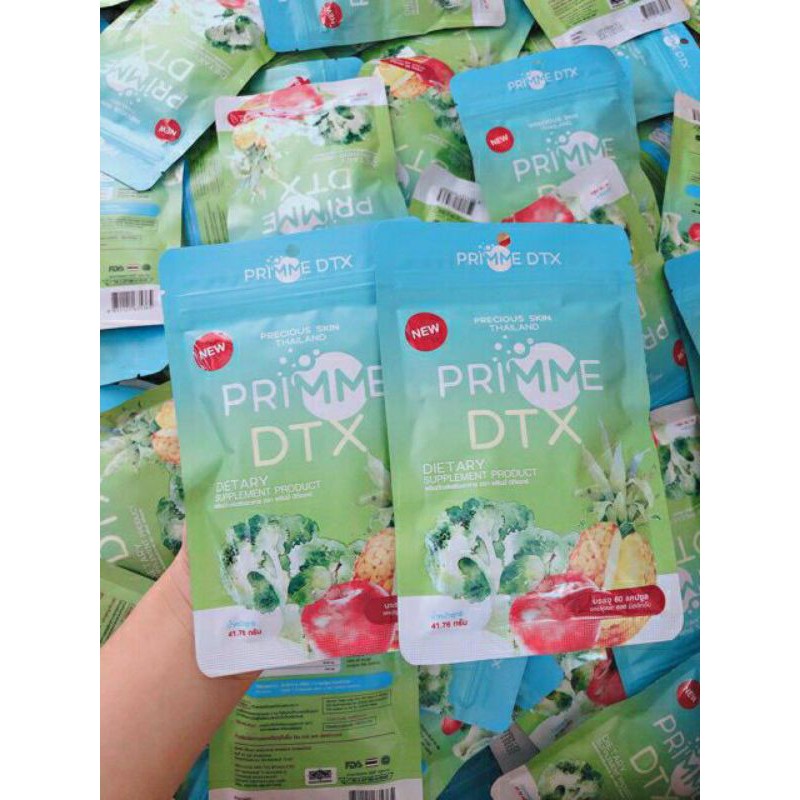  Detox prime giảm mỡ bụng Thái Lan_ 60 viên