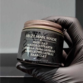 Sáp vuốt tóc 18.21 Man Made Clay - 56g
