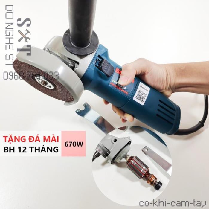 Máy mài cầm tay GWS 6100 - BH 12 tháng