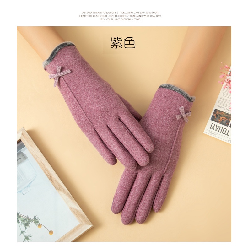 Găng Tay Giữ Ấm Thời Trang Hàn Quốc Cho Nữ