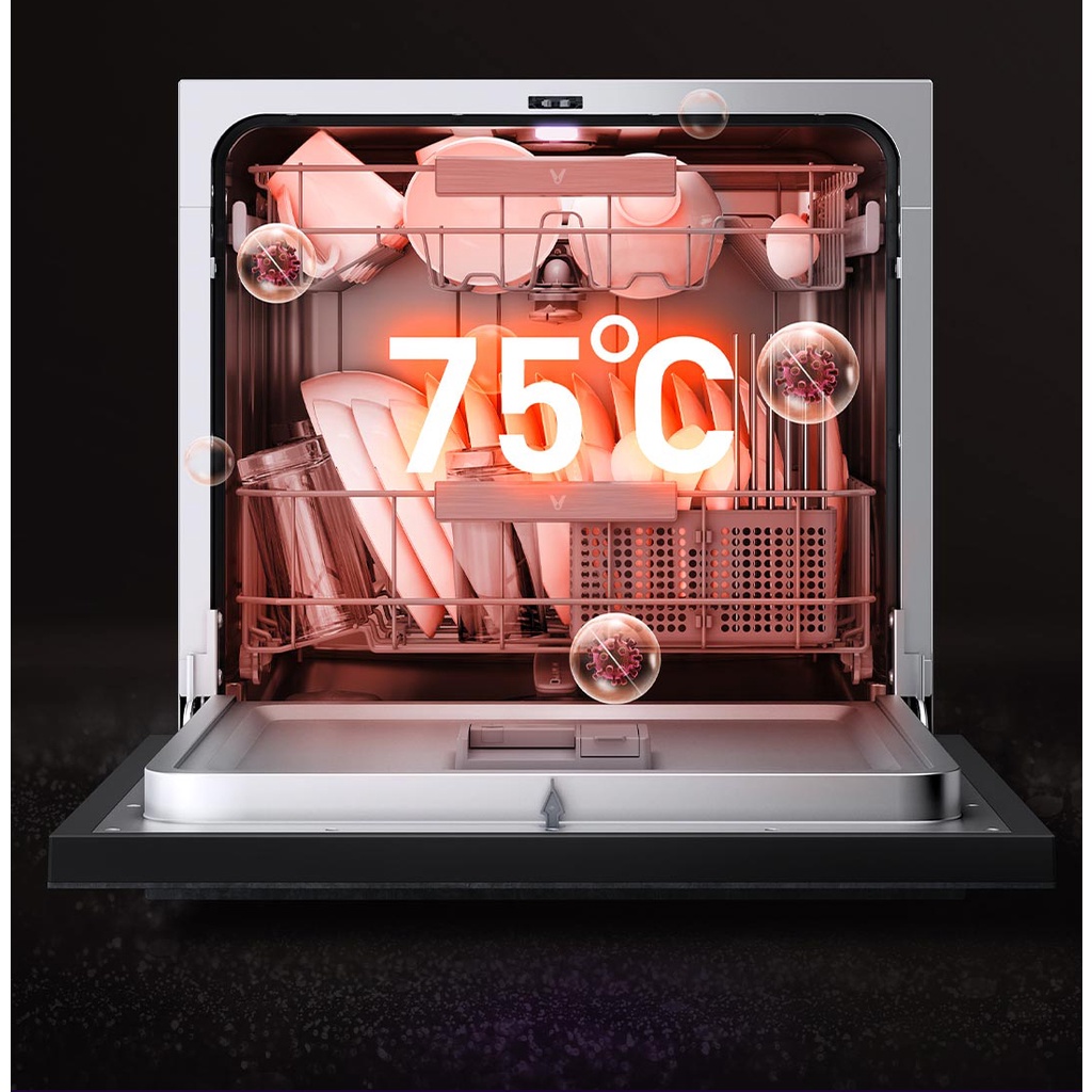 Máy rửa bát thông minh Mijia Viomi Trí Tuệ Nhân Tạo AI