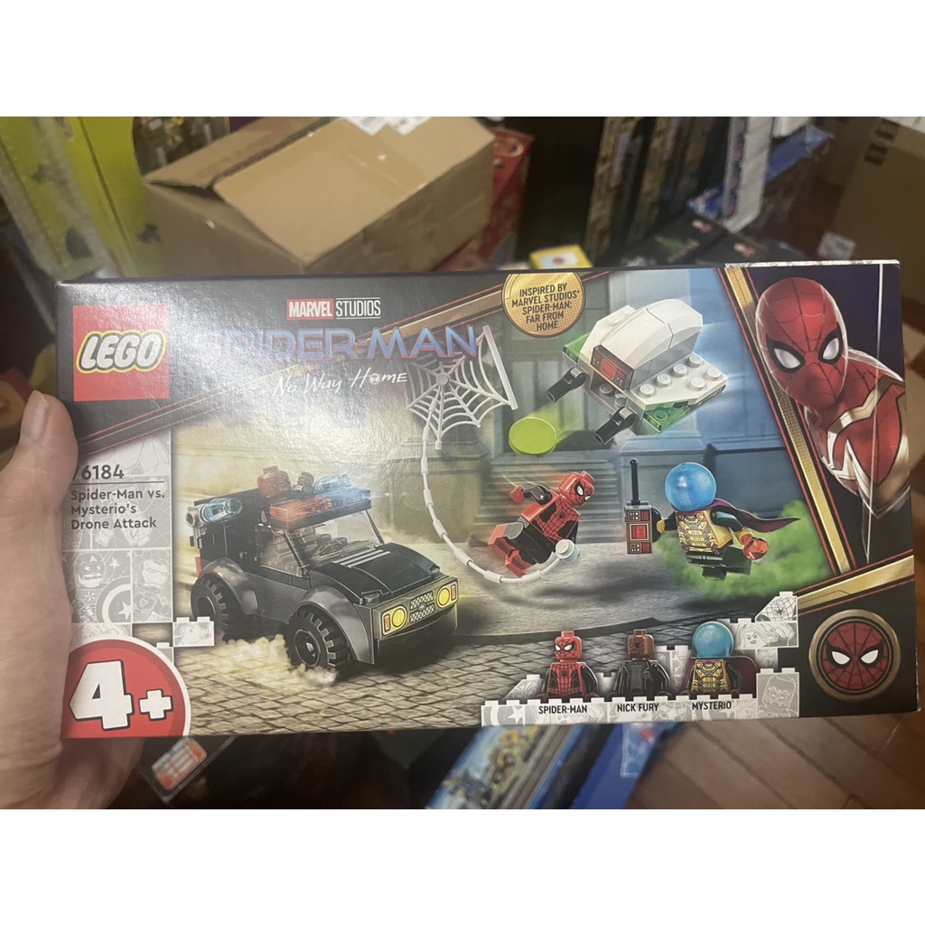 Lego 76184 Spider-Man vs. Mysterio’s Drone Attack - Người Nhện chiến đấu với Máy bay của Mysterio