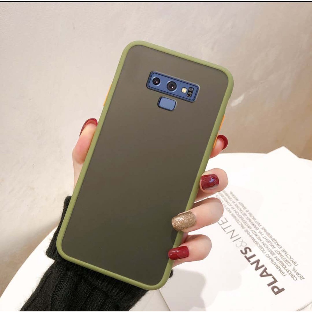 Ốp điện thoại silicon mặt nhám chống bám bẩn chống sốc cho SAMSUNG Galaxy Note 9