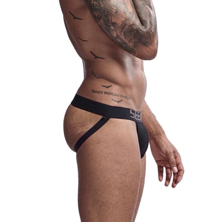 Quần lót nam dây hở mông jockstrap nâng mông sexy SEEINER dây hở mông - Quần sịp nam dây chéo nâng mông căng tròn