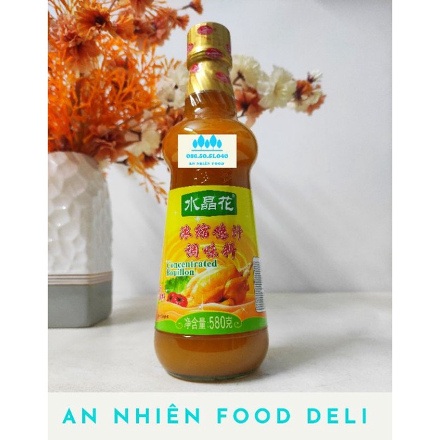 Nước Cốt Thịt Gà Thượng Hạng Chai Nhựa 1KG Annhienfooddeli
