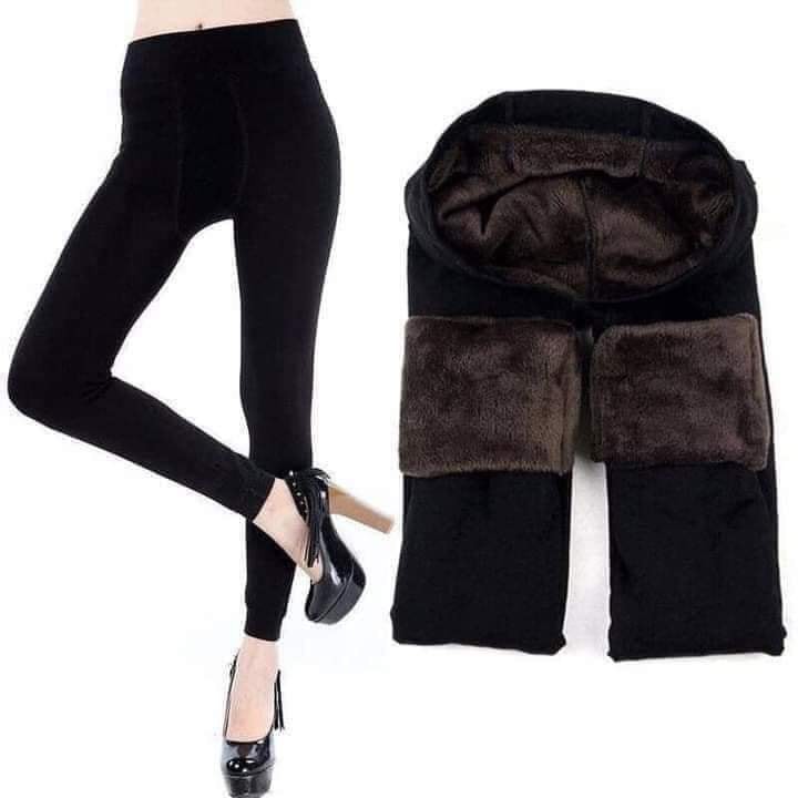 Quần legging lót lông siêu dày ấm loại 1