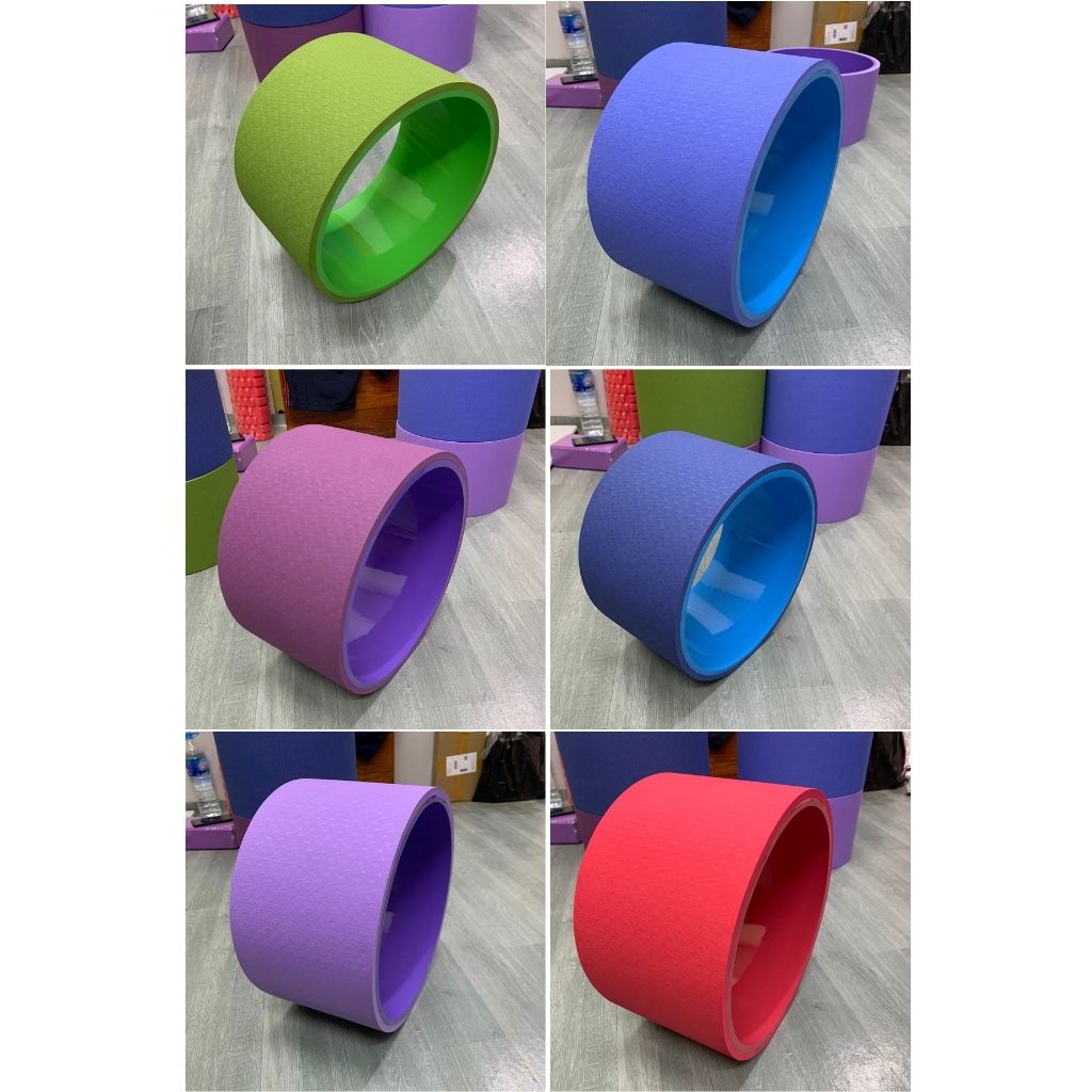 Vòng tập yoga bản rộng 20cm khung chịu lực cao chất liệu TPE cao cấp, Vòng hỗ trợ tập yoga